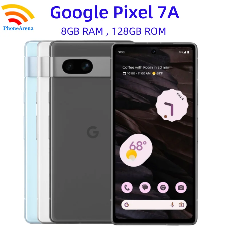 Google Pixel 7A 128GB ROM 6.1 ġ OLED 8GB RAM NFC Google Tensor G2 eSIM Ÿ ھ   ȵ̵ Pixel7A  ޴
